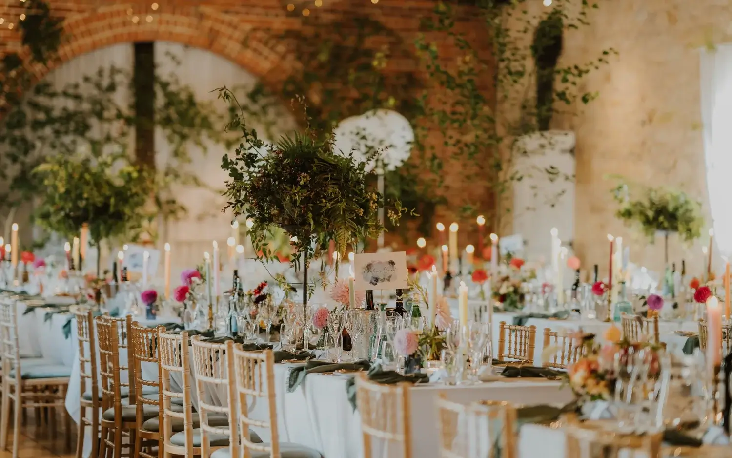 Wedding styling detail