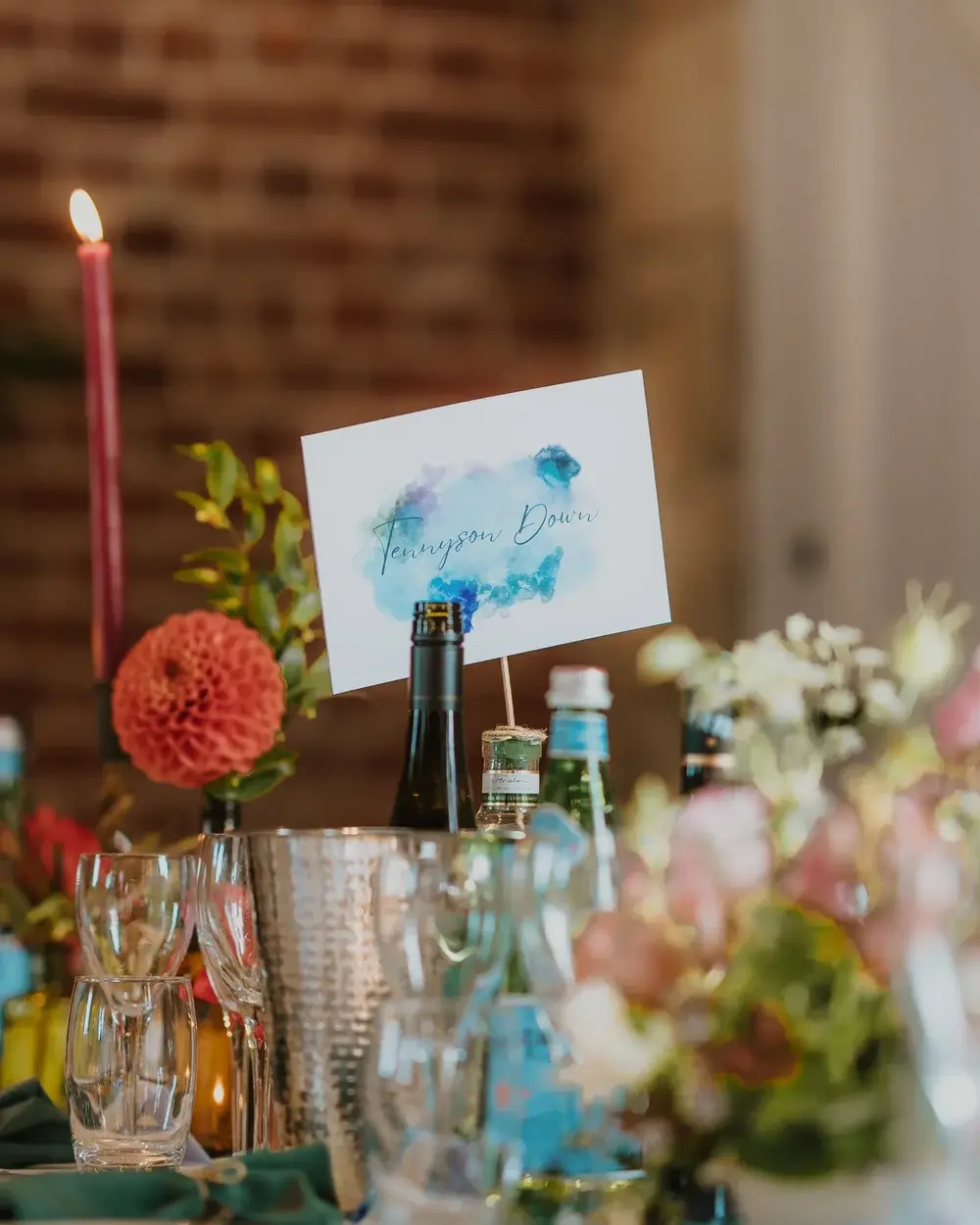 Wedding styling detail