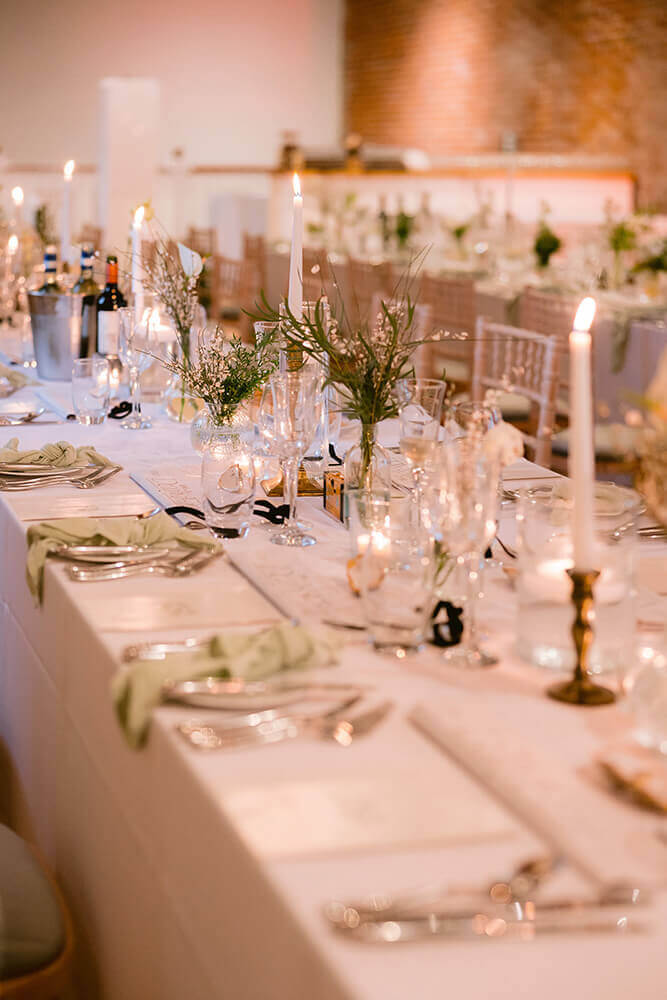 Fiona & Liam, reception at Barton Manor