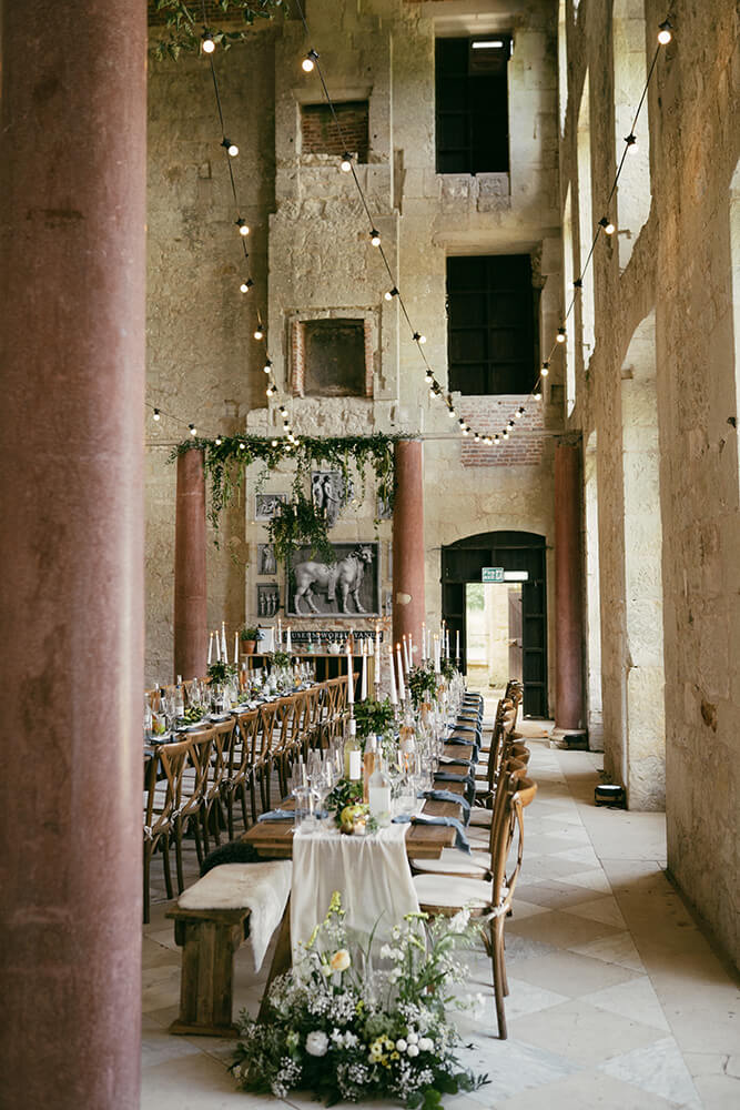 Rosie & George, Italian feasting tablescape detail